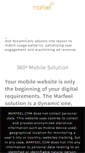 Mobile Screenshot of marfeel.com